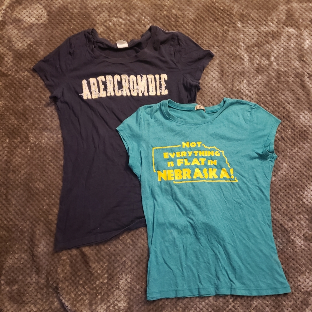 Abercrombie & Fitch and Forever 21 shirts
